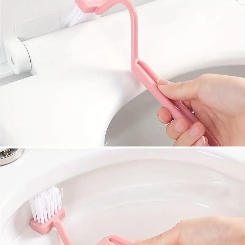 Curved Handle Function Cleaning Toilet Gap Brush Free Shipping Cheap