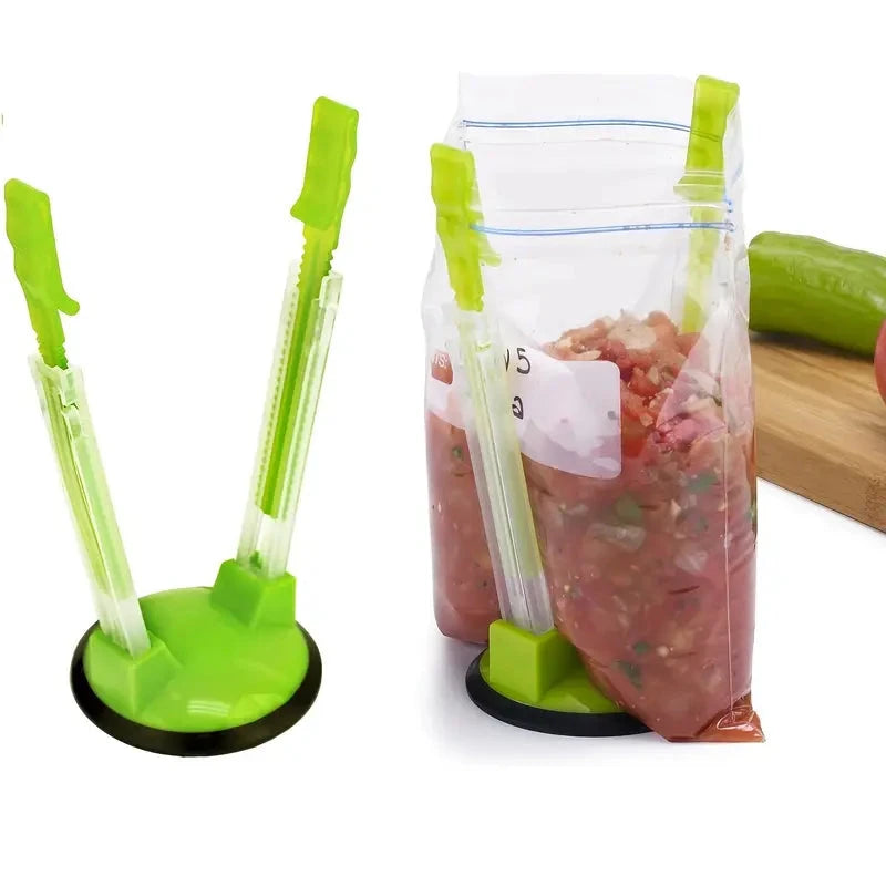 Baggy Rack Holder Plastic Bag for Food Prep Ebay Online