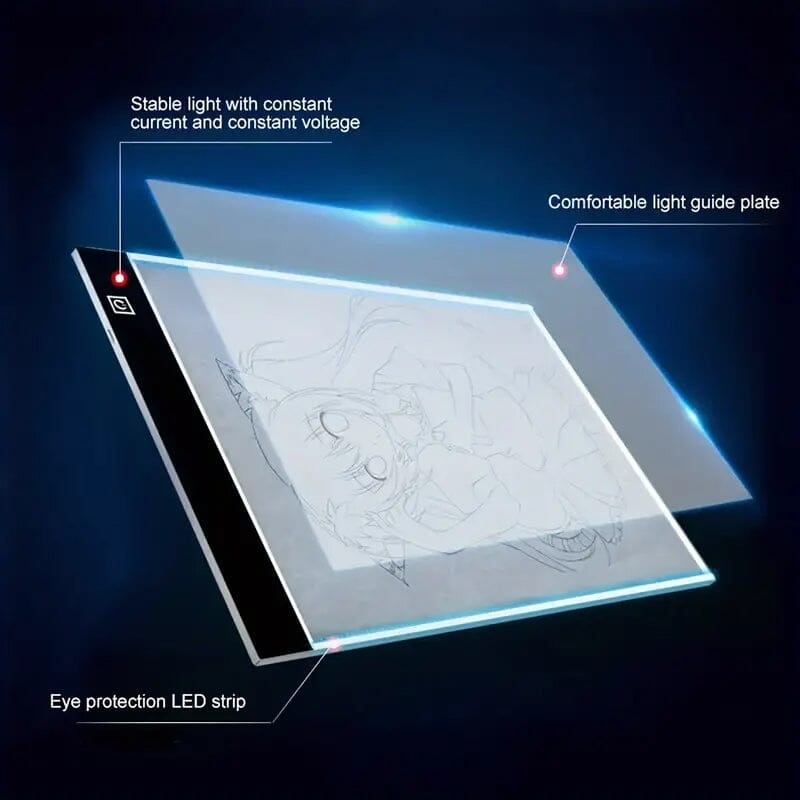 Portable A4 LED Copy Board Light Tracing Pad Deals Cheap Pice