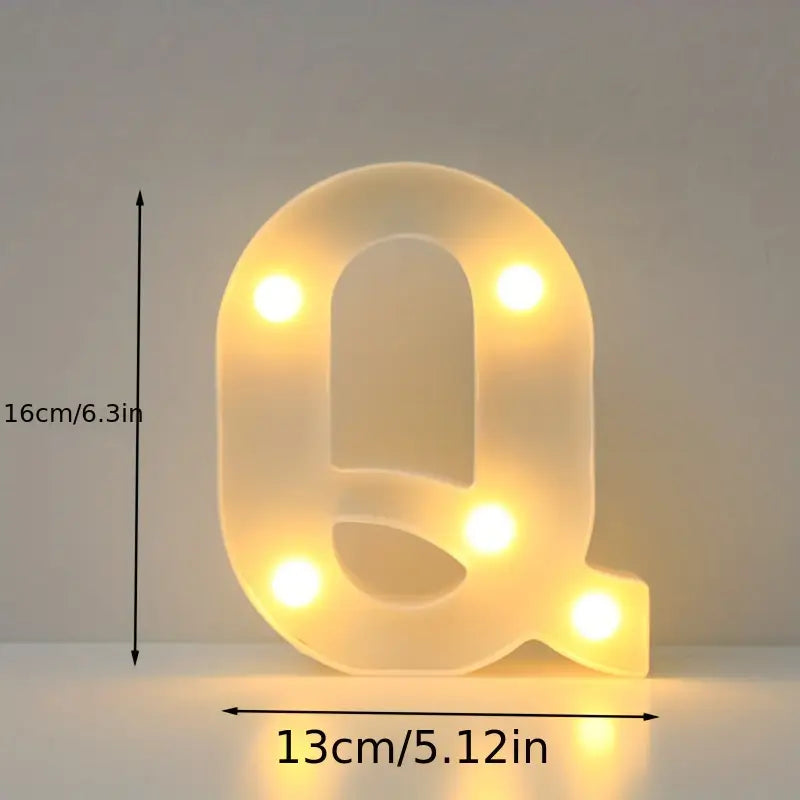 LED Alphabet Light Deals Online