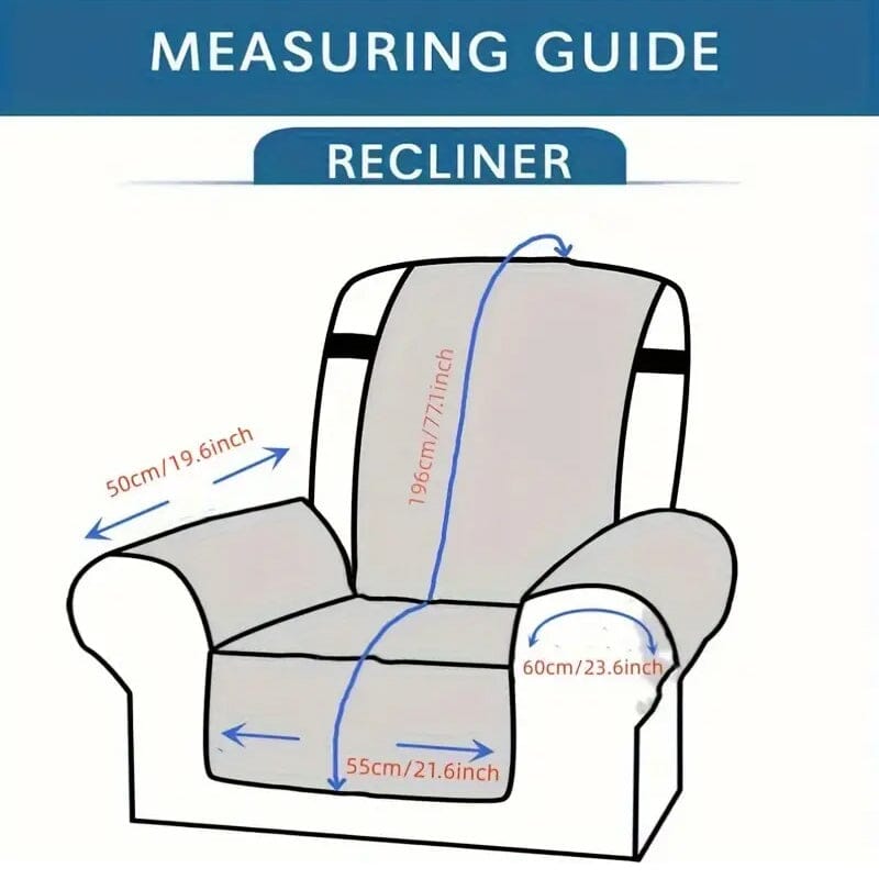 Recliner Sofa Cover Single Chair Non-Slip Slipcover Armchair Furniture Protector Cover Many Kinds Of Cheap Online