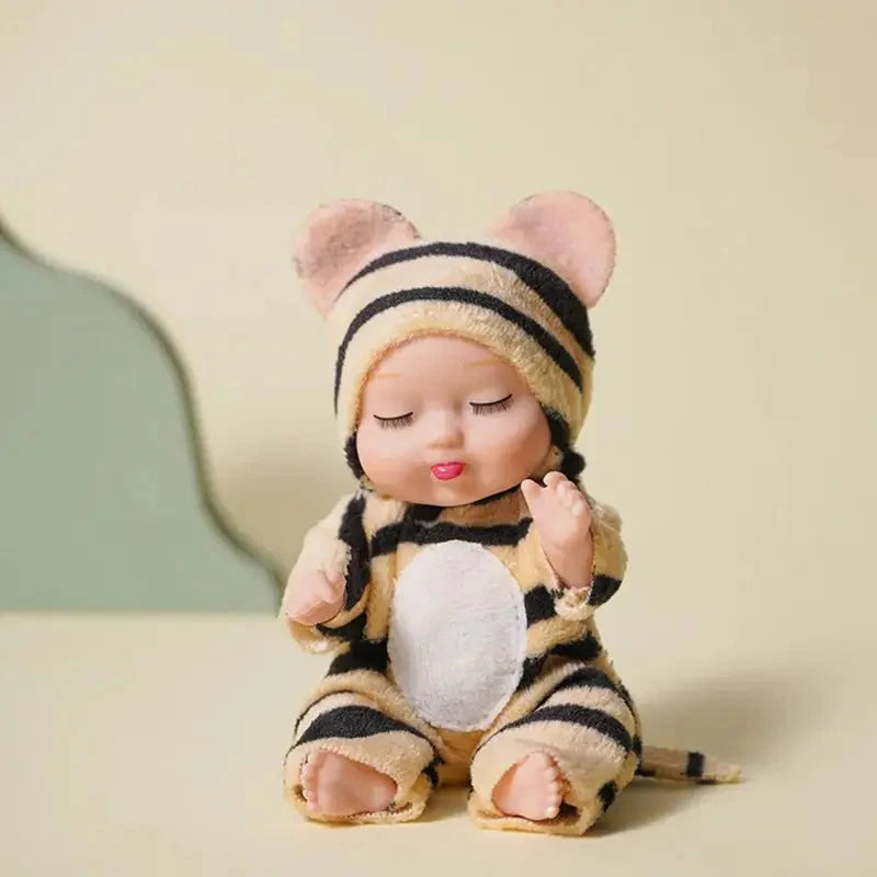 Adorable 4.3 Reborn Doll - Mini Cute Sleeping Youngsters Series Sale Popular