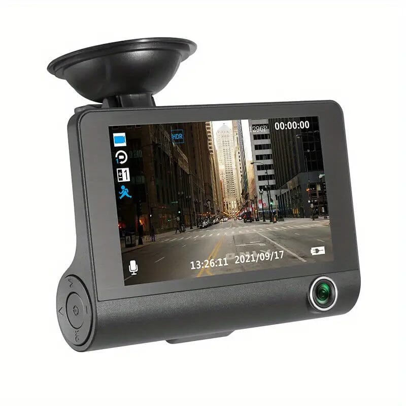 1080P 3-Camera Recorder Dash Cam with Night Vision Get Authentic Cheap Online