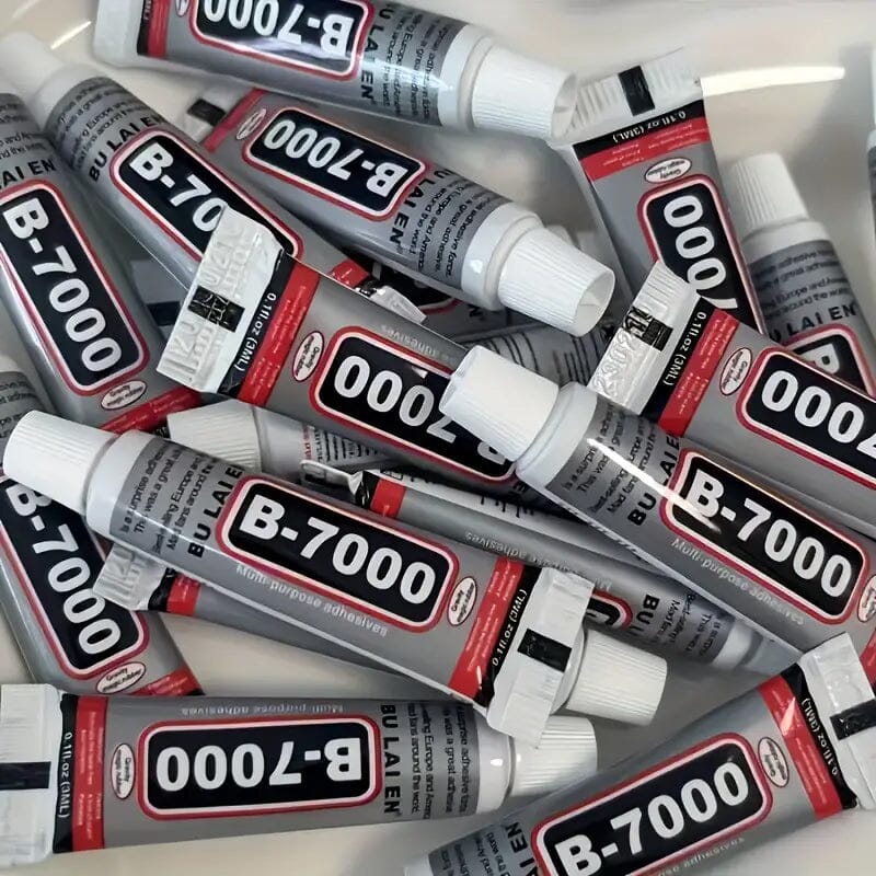 5-Pack: B-7000 Adhesive Glue for Jewelry, Plastic, Metal, Glass, Ceramic Discount Best Sale