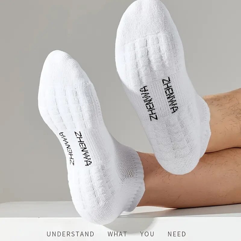 5-Pairs: Unisex Breathable Sports Ankle Socks Discount Outlet Store