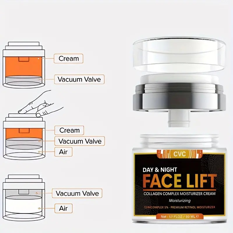 Firming & Lifting Facial Moisturizer Cream With Hyaluronic Acid, Collagen Retinol Best Wholesale For Sale