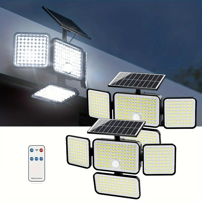 2-Pack: Super Bright Solar Motion Sensor Outdoor Light with Remote Free Shipping Limited Edition