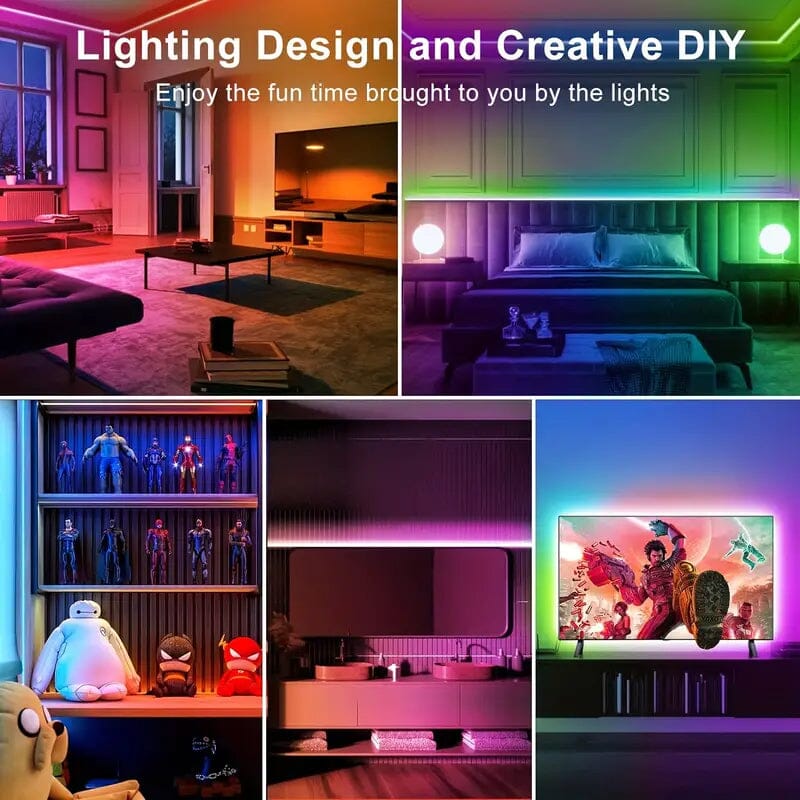 130 Ft. RGB 24V Led Strip Lights with App Controlled Remote Sale Top Quality