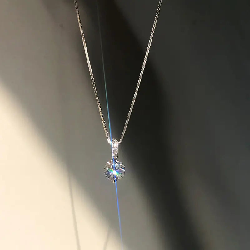 Zirconia Water Drop Pendant Clavicle Chain Necklace Free Shipping Tumblr