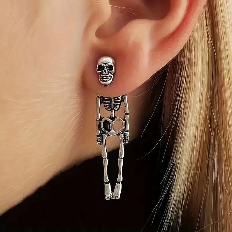 Skeleton Design Dangle Earrings 2025 Sale Online