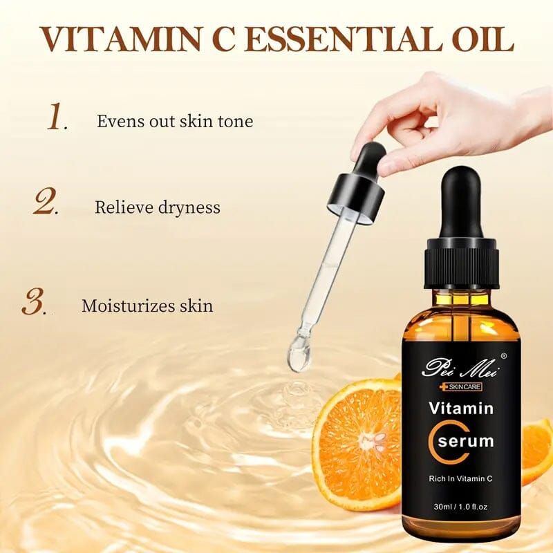 1.01oz Vitamin C Serum Moisturizing and Brightening Skin Cheap Sale Reliable