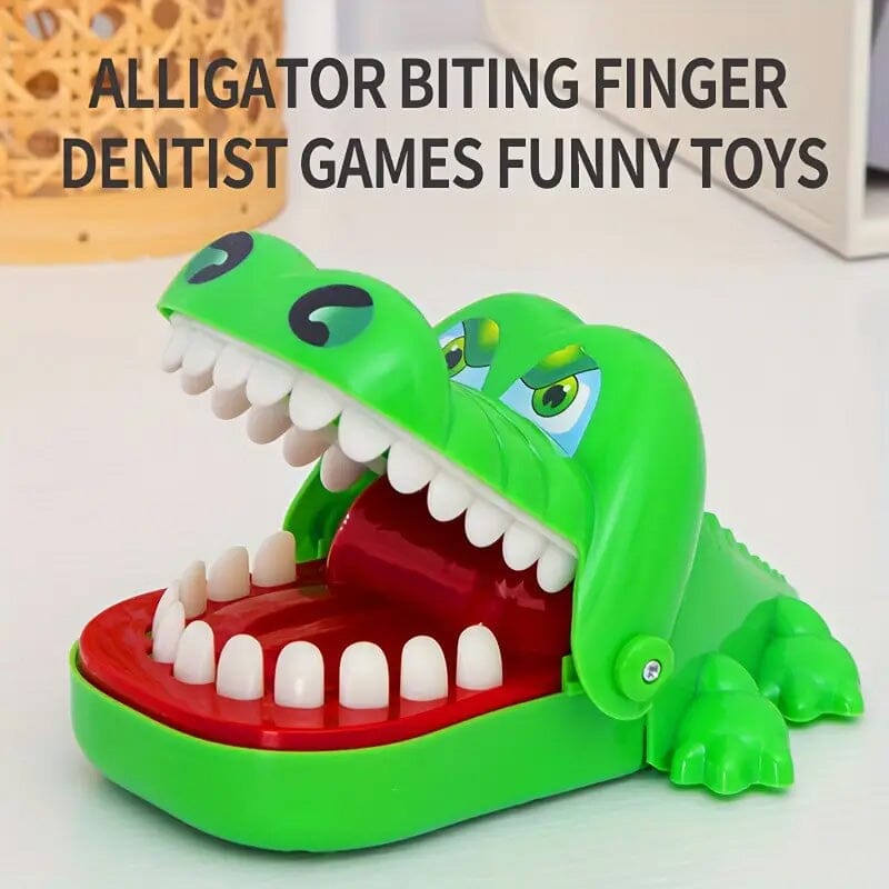 Interactive Crocodile Finger Biting Toy Classic For Sale