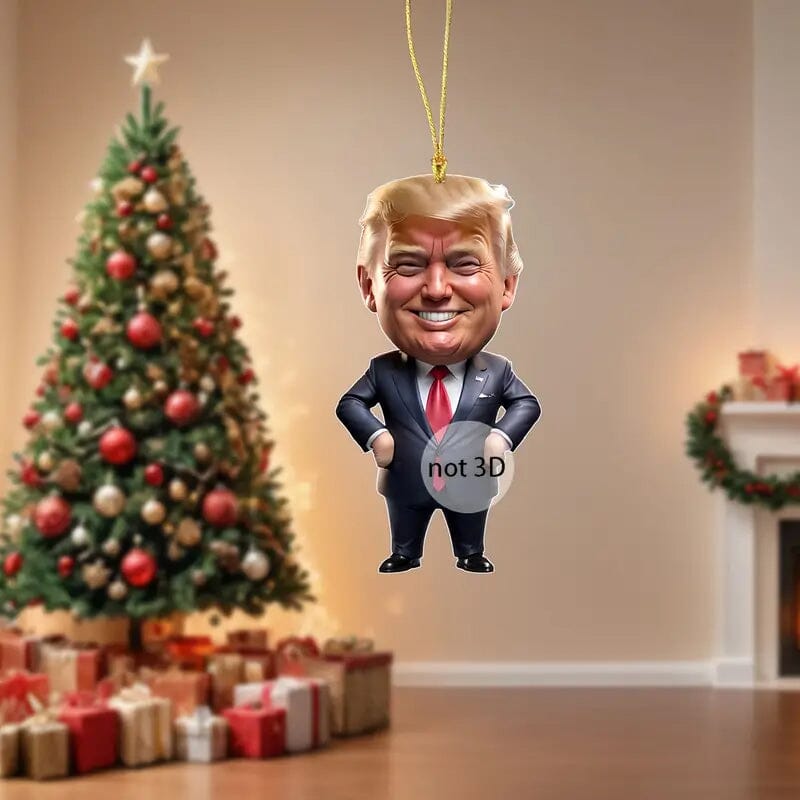 Trump Acrylic Ornament Versatile Hanging Decor Outlet Shop Offer