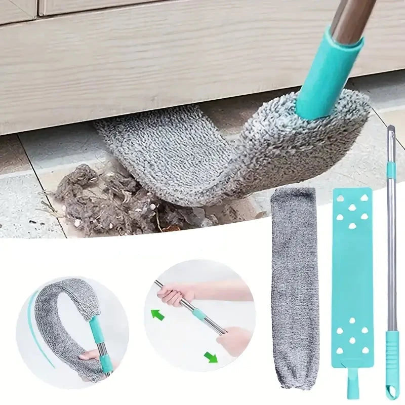 Microfiber Wet Dry Retractable Dusting Brush with Extension Rod Discount The Cheapest