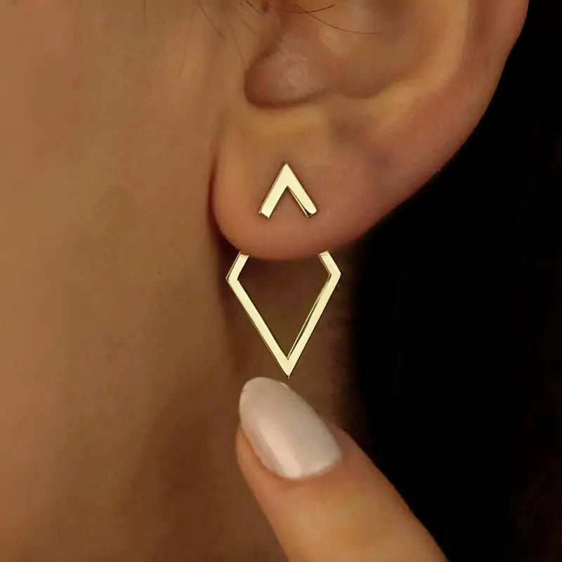 Geometric Stud Earrings Sale Wiki