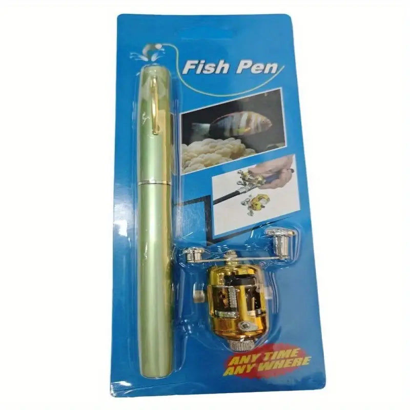 Pocket Size Fishing Rod, Small Mini Pen Shape Fishing Rod and Spinning Reel Combos Kit For Sale 2025