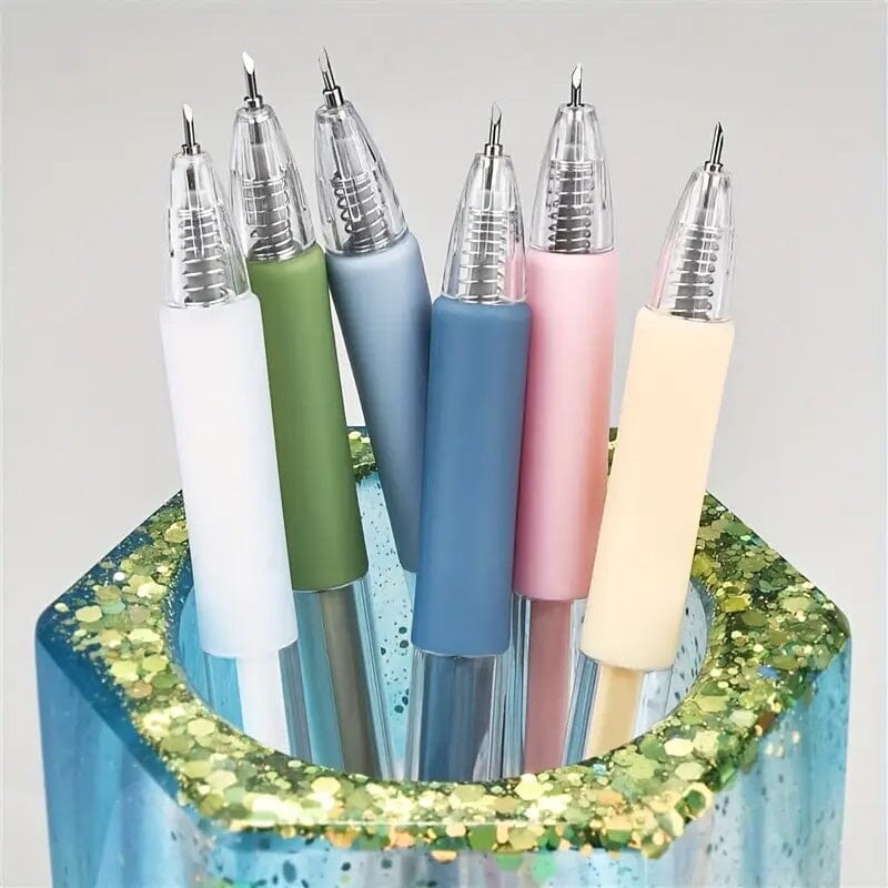 6-Piece Set: Art Utility Knife Pen Cheap Cost