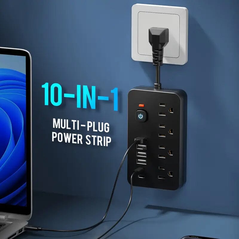 Advanced 10-in-1 Multi-Plug Power Strip Sale Get To Buy