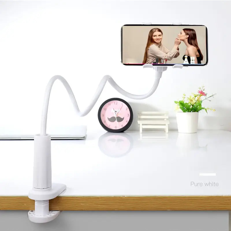 360° Rotating Universal Phone Stand with Flexible Spiral Base for Lazy Browsing Footlocker Finishline For Sale