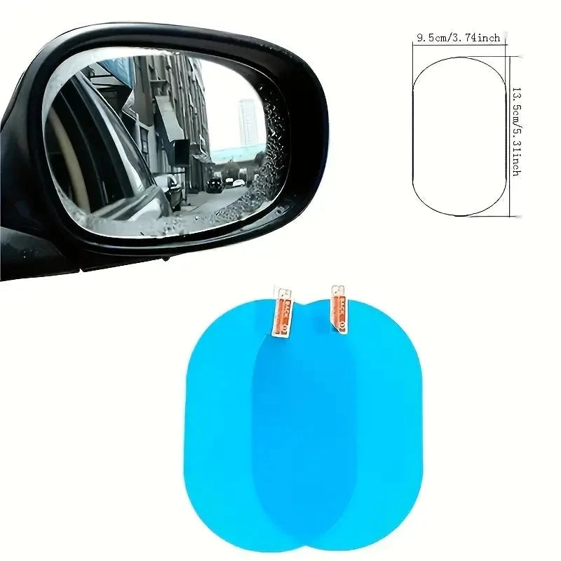 2-Pack: Car Waterproof Transparent Film Rearview Mirror Protection Free Shipping Wholesale Pice