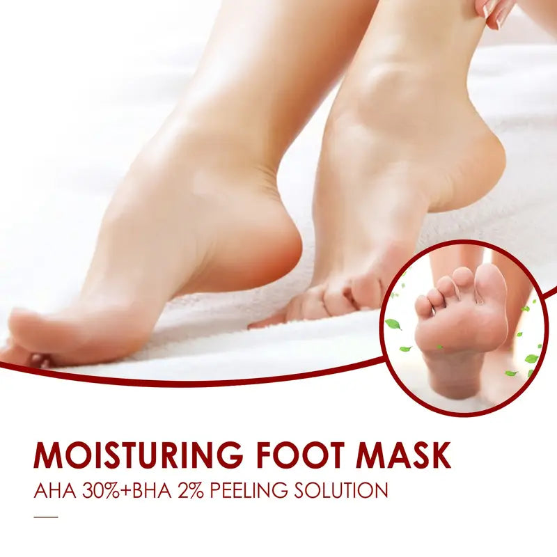 5-Pack: JAYSUING AHA 30% BHA 2% Peeling Solution Foot Mask Order Cheap Pice