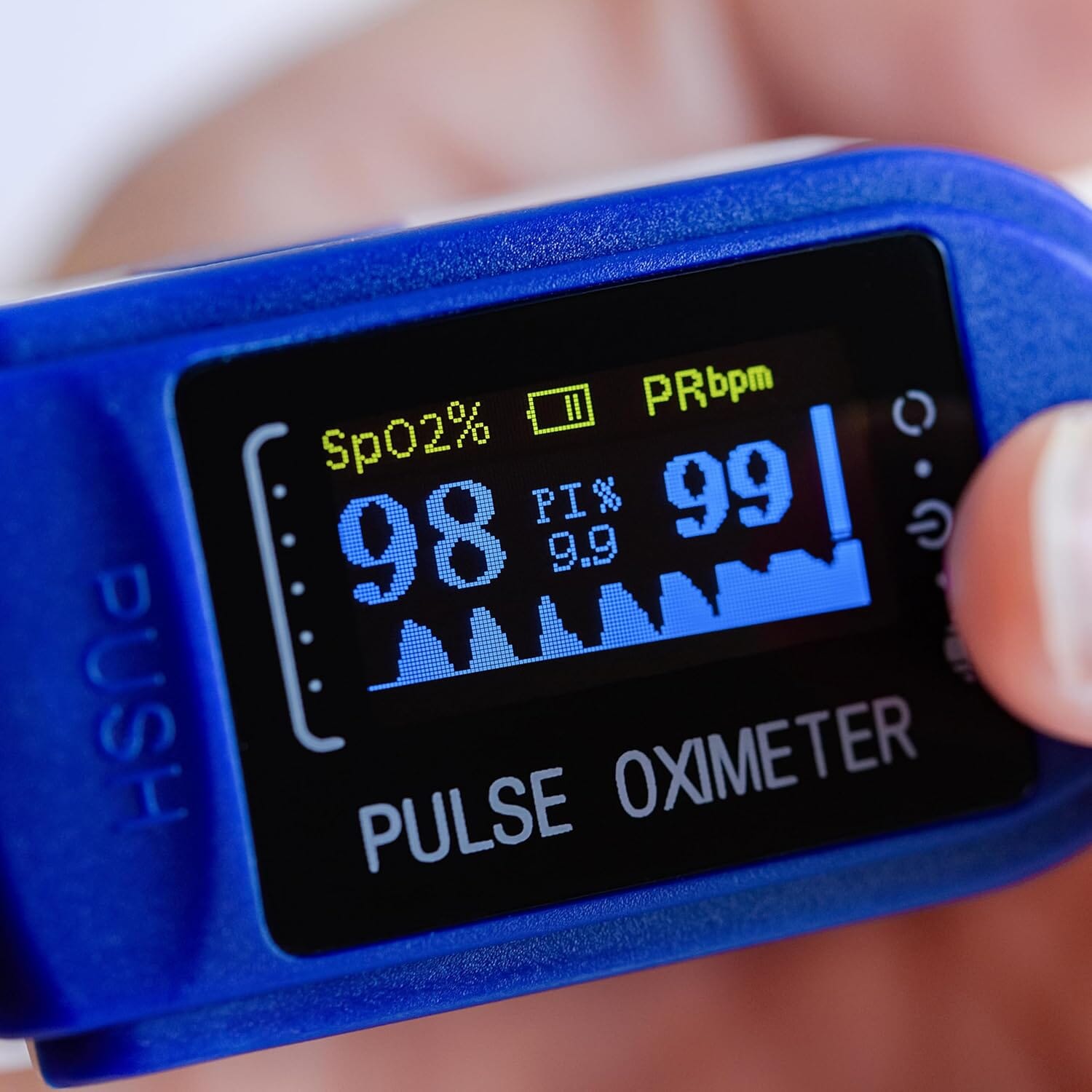 Finger Pulse Oximeter OLED Display Cheap Eastbay