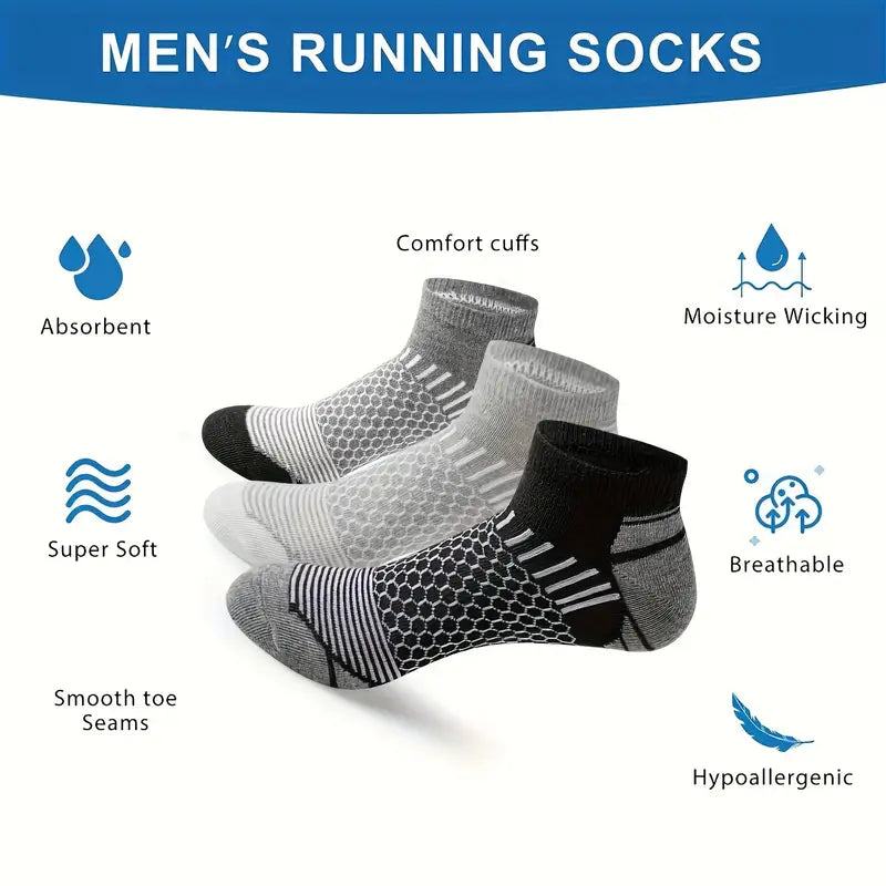 20-Pairs: Men's Outdoor Color Matching Low-Top Socks Sale Affordable