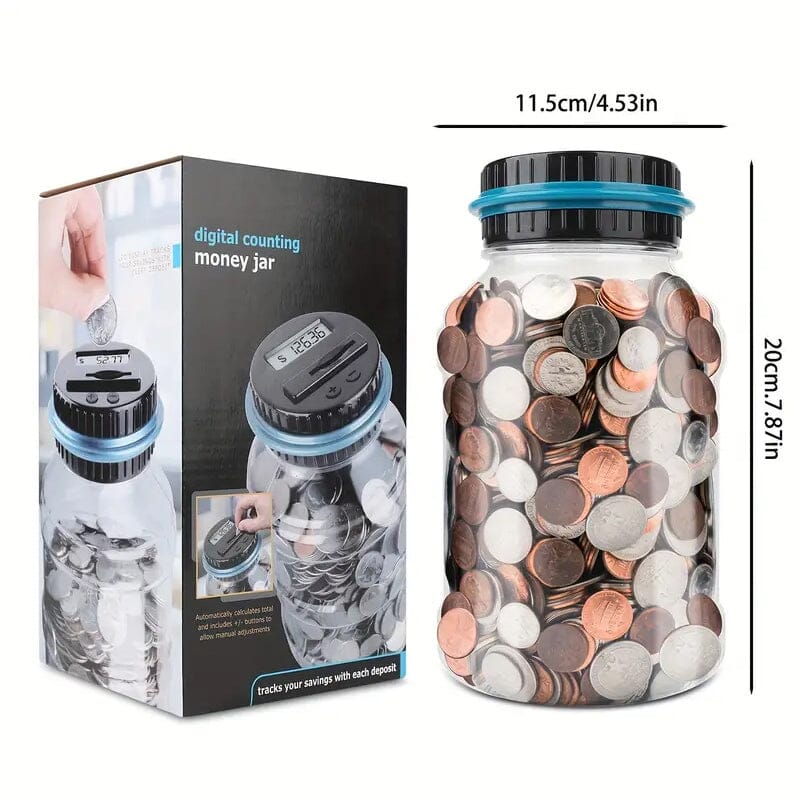 800+ Coin Capacity Digital Counting Money Jar Largest Supplier For Sale