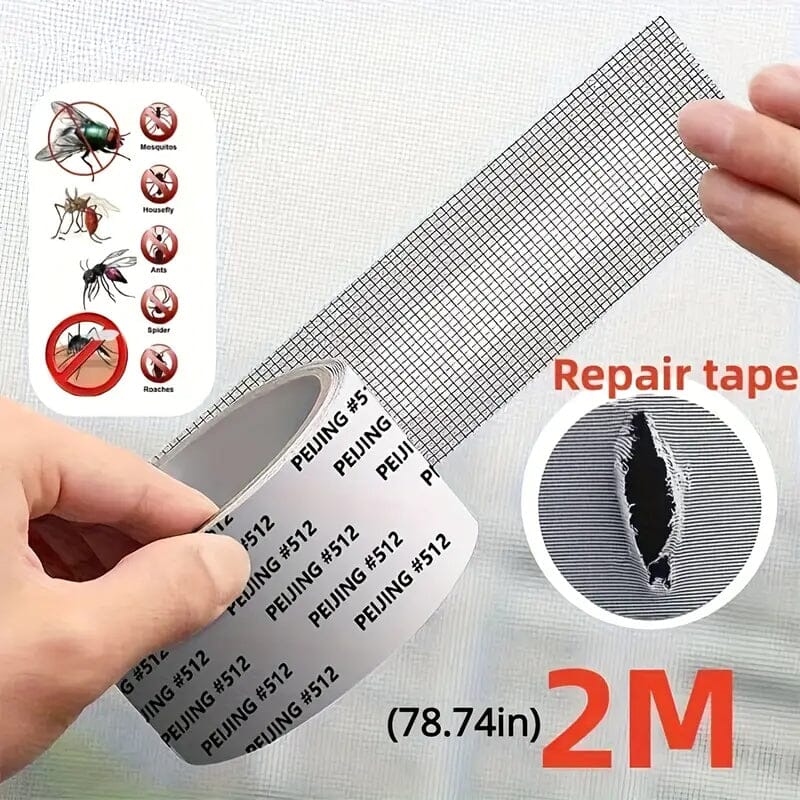 Self-Adhesive Window Screen Tape Mesh Repair Patch Sale Amazing Pice