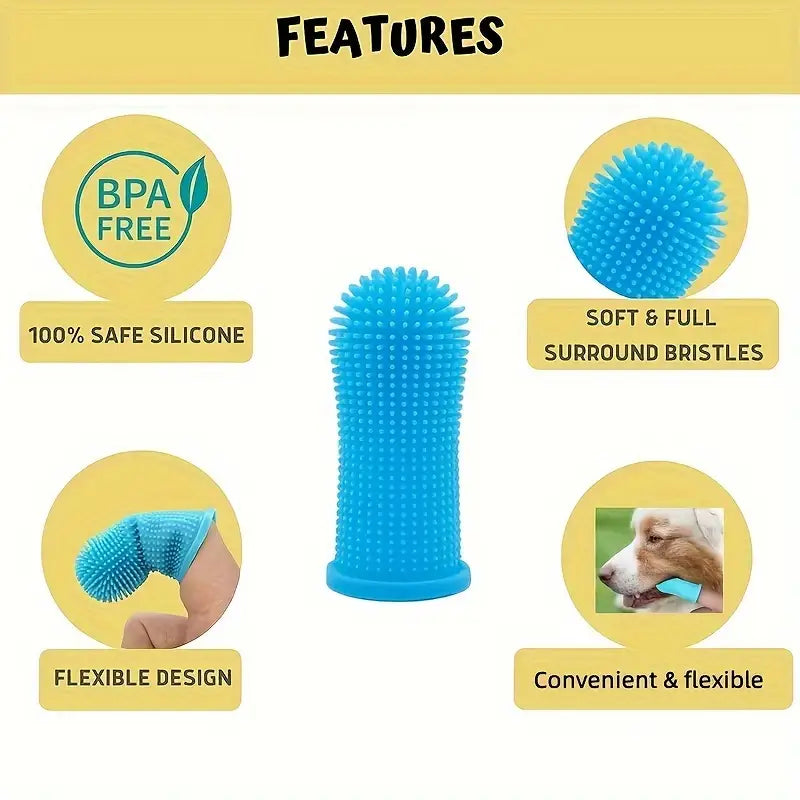 Super Soft Silicone Toothbrush for Dog or Cat's Teeth View Cheap Online