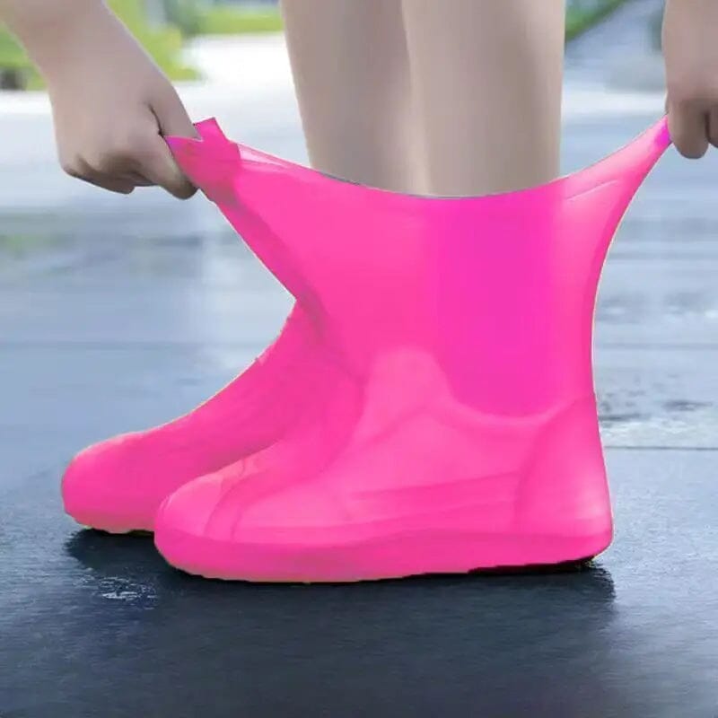 3-Pairs: Outdoor Latex Rain Boots Waterproof Shoe Cover Pay With Paypal Cheap Pice