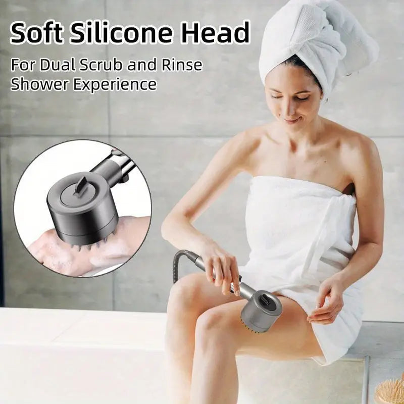 4-in-1 Removable Shower Head With 5 Filters and 3 Settings Outlet Ebay