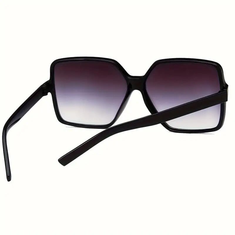 Women's Black Oversized PC Frame Glasses Outlet Top Quality