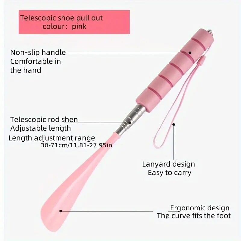 Stainless Steel Extendable Telescopic Shoe Horn 2025 Online