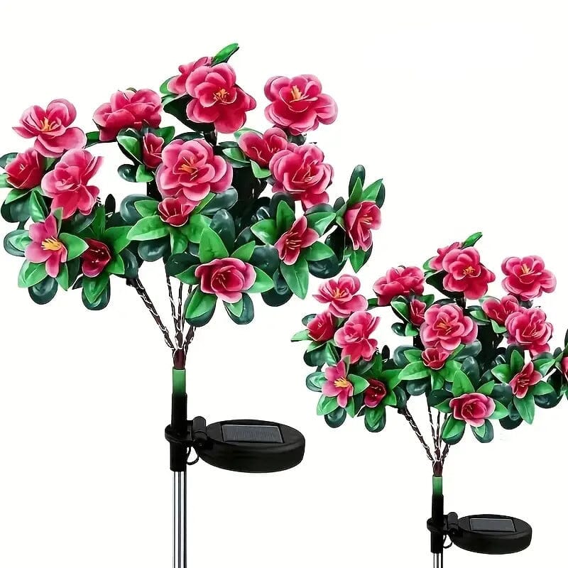 Solar-Powered Camellia Tree Lights Clearance Fast Delivery