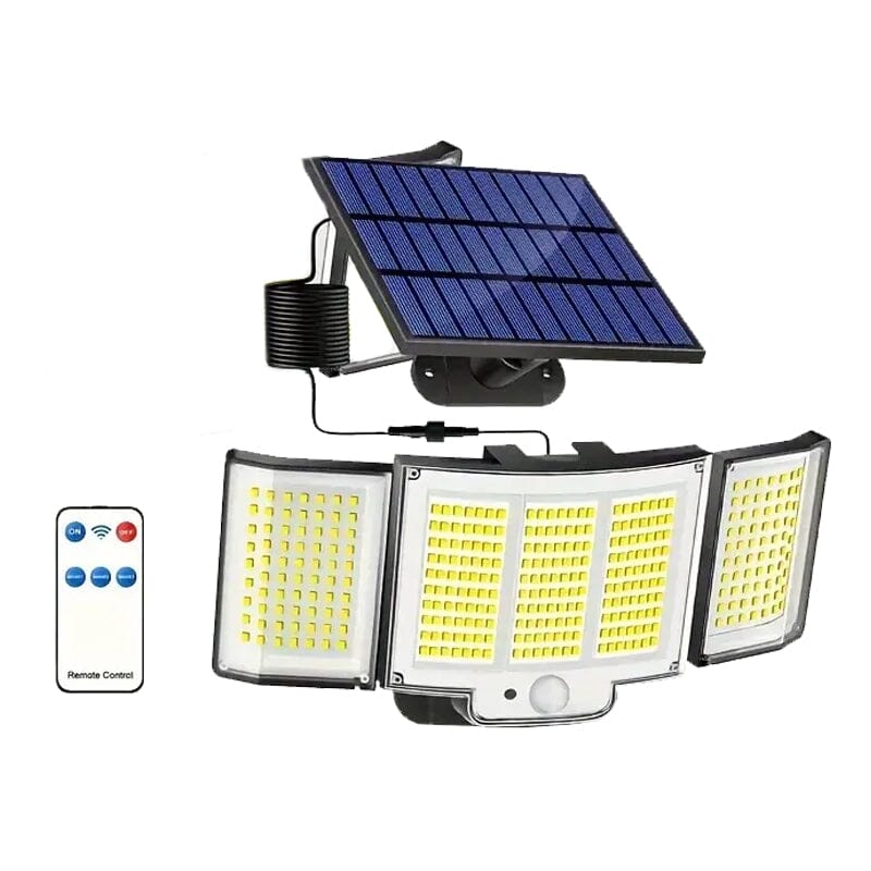 348 LED Motion Sensor Solar Lights Outdoor with Remote Control Buy Online Cheap