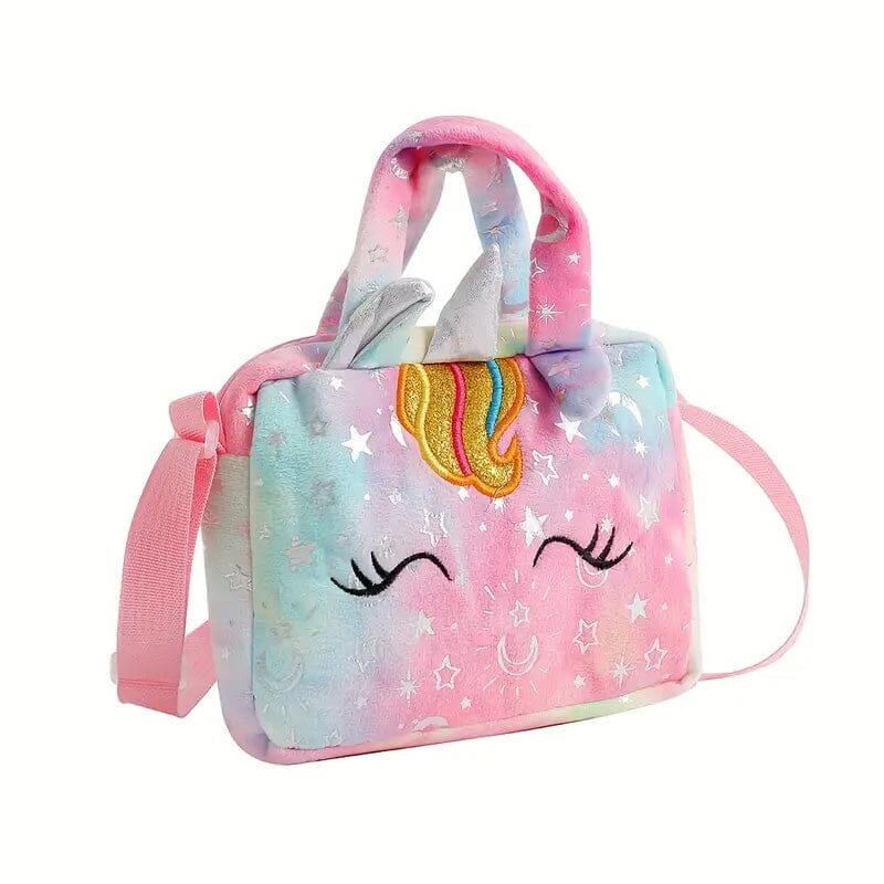 Unicorn Corduroy Shoulder Bag for Girls Cheap Pice Buy Discount