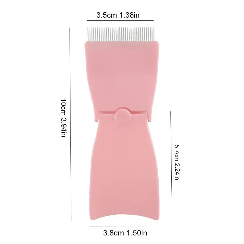 Single Foldable Steel Needle Eyelash Comb Cheap Exclusive