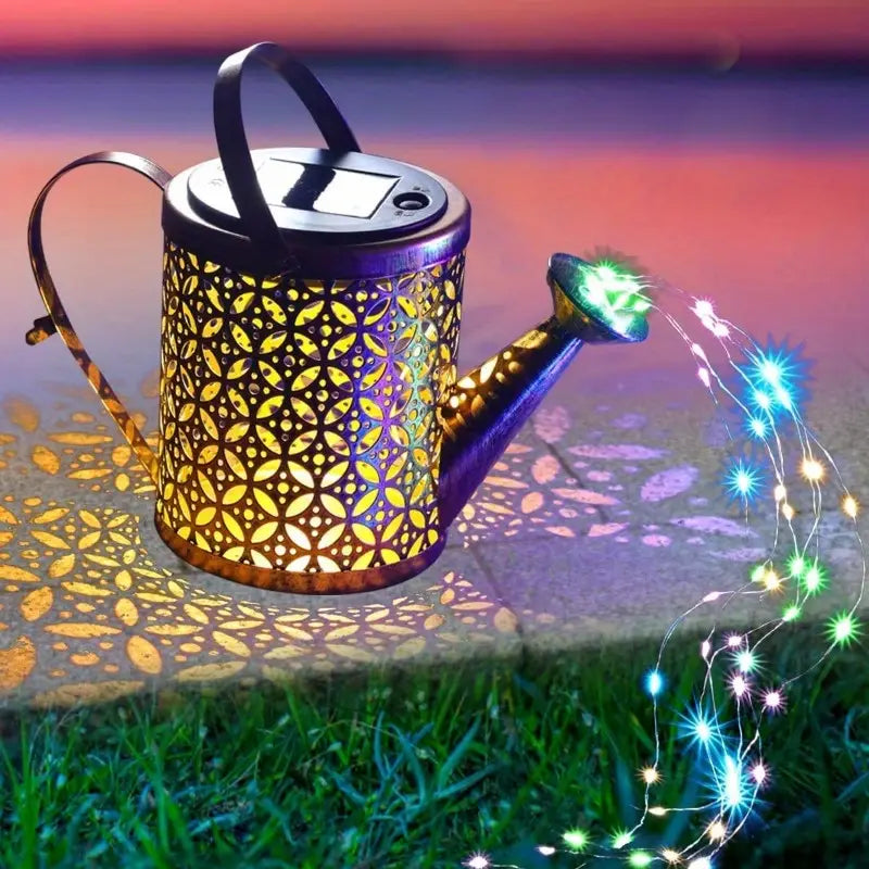 Watering Can Solar Garden Lights - Copper, Solar Powered Sale Shop