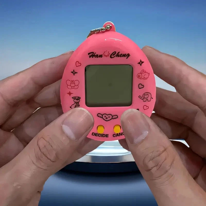 Mini Virtual Pet Game Machine, Battery-Powered Nostalgic Handheld Toy Pictures For Sale