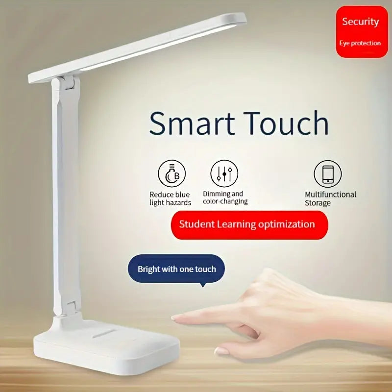 Adjustable LED Desk Lamp with Touch Control, Eye-Care Technology, USB Powered Largest Supplier For Sale