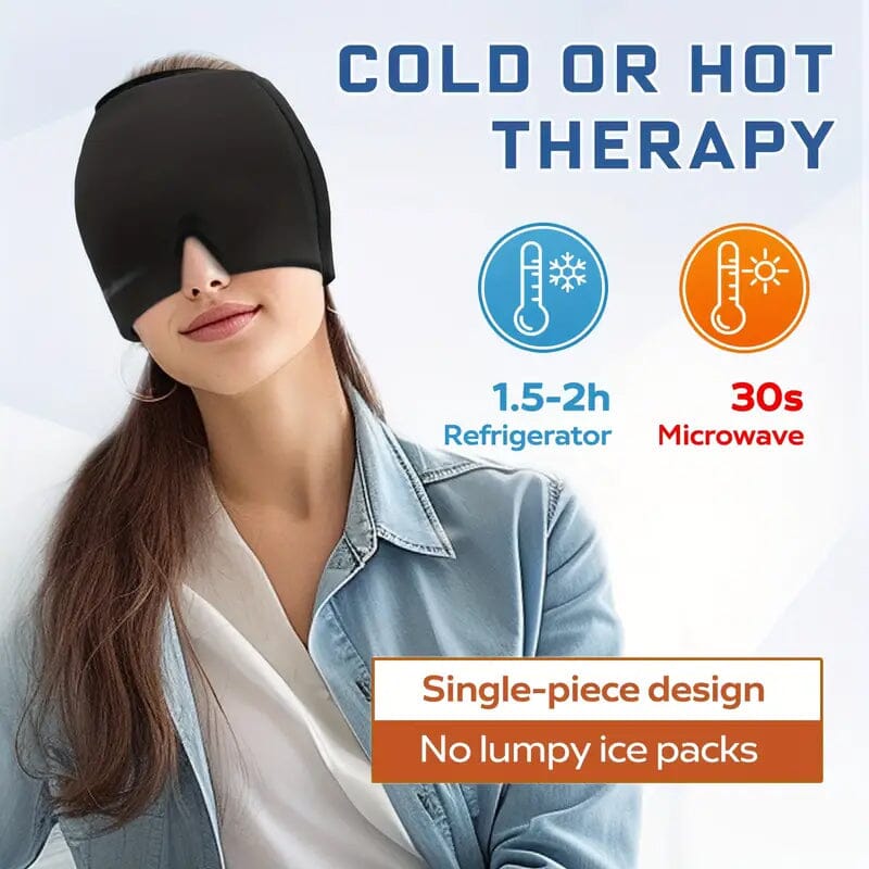 Migraine Relief Double Layer Gel Ice Head Wrap Many Kinds Of Cheap Online