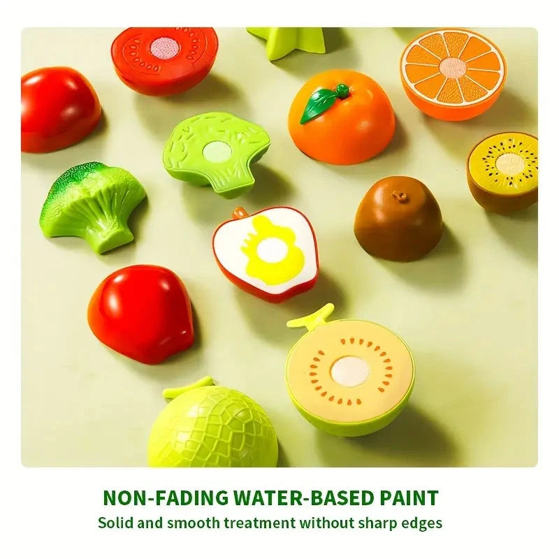 24-Pieces: Fun Food Cutting, Fruit and Vegetable Toys Websites Cheap Pice