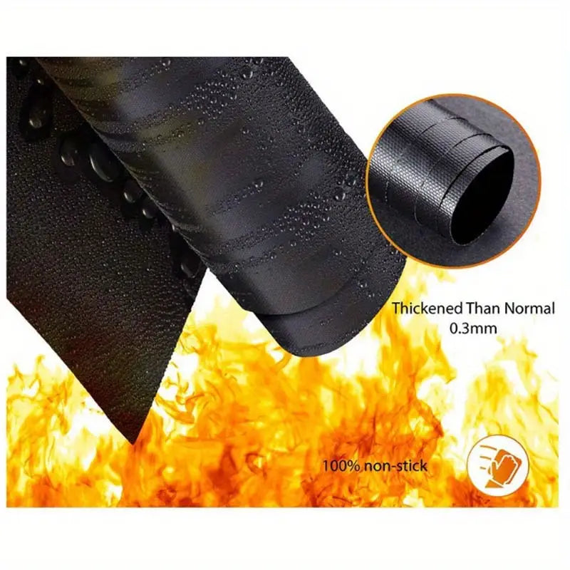 3-Pack: Non-Stick BBQ Grill Mesh Mats In China Sale Online
