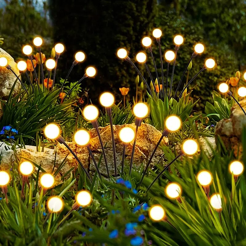 2-Pack: 12-LED Solar Garden Lights Amazing Pice