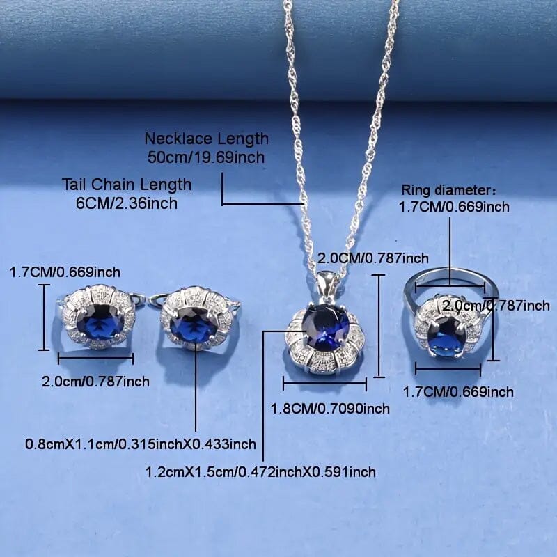 5-Pieces: Exquisite Jewelry Set for Women Free Shipping Limited Edition