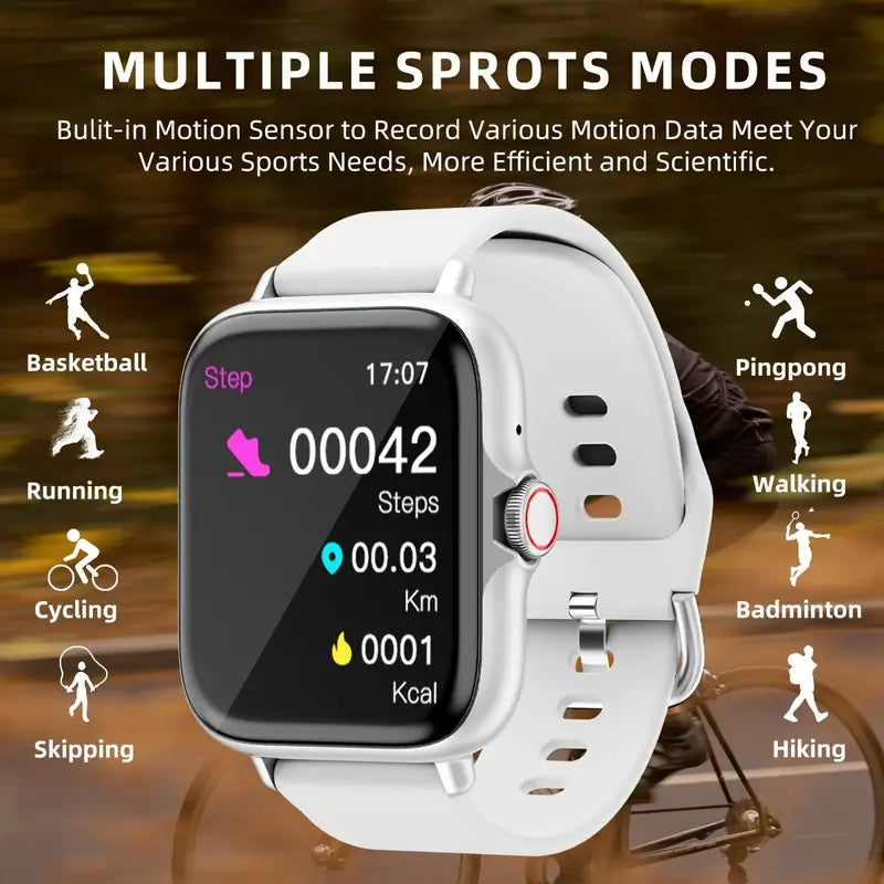 Full Touch Screen Smart Watch with Activity Tracker, Call & Message Functions, Pedometer & More Manchester Great Sale Online