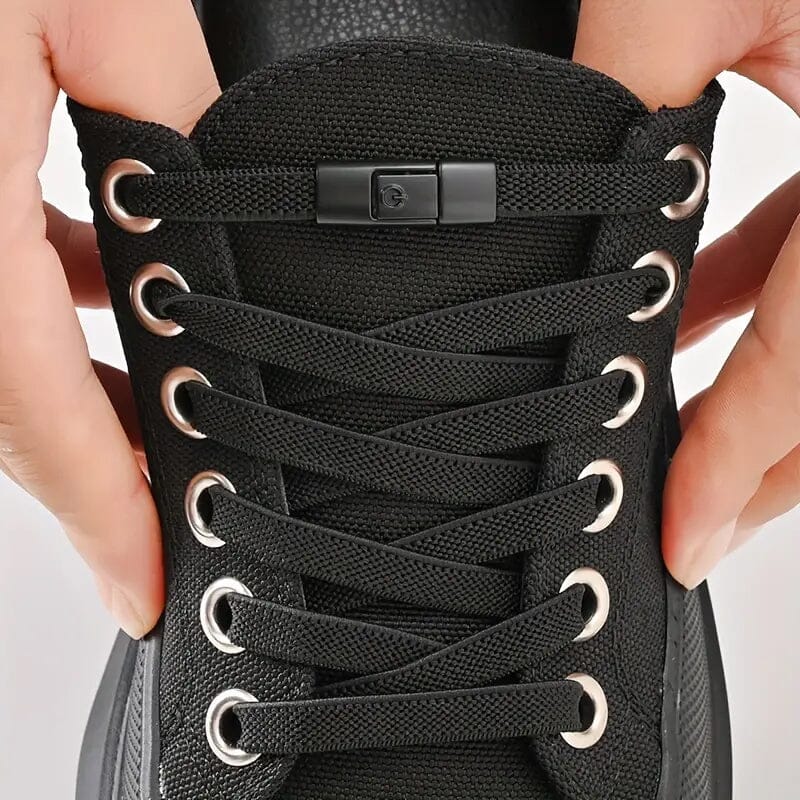 Pair of Free-Tie Shoelaces with 2 Buckles 100% Authentic Cheap Online