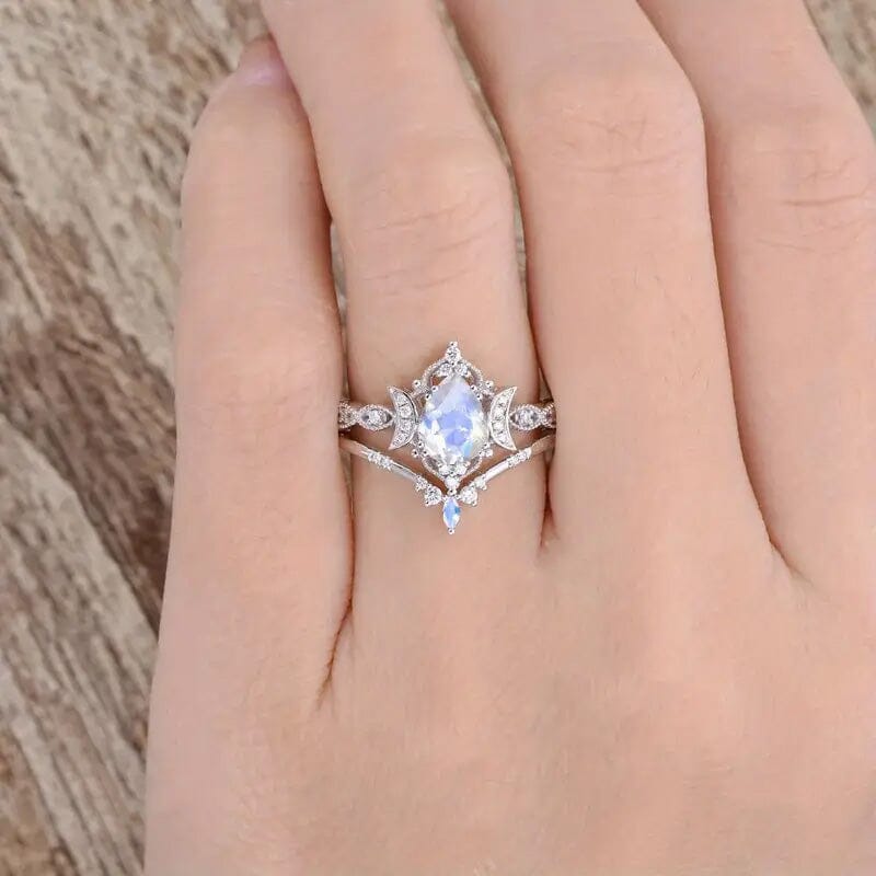 Elegant Moon Crown Ring Factory Outlet Cheap Online