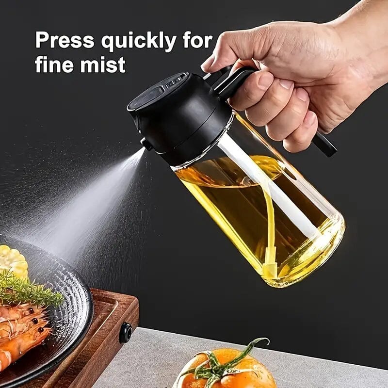 2-in-1 Portable Oil Sprayer and Dispenser Online Online With Mastercard